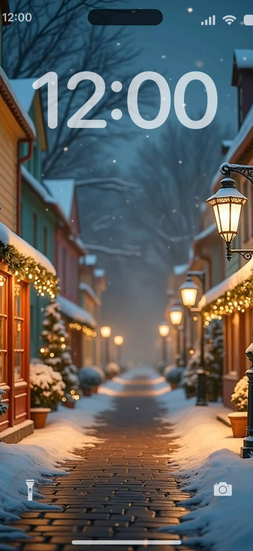  Christmas Street Elävä taustakuva[6w8TjH30ytYruxaUkeEJ]