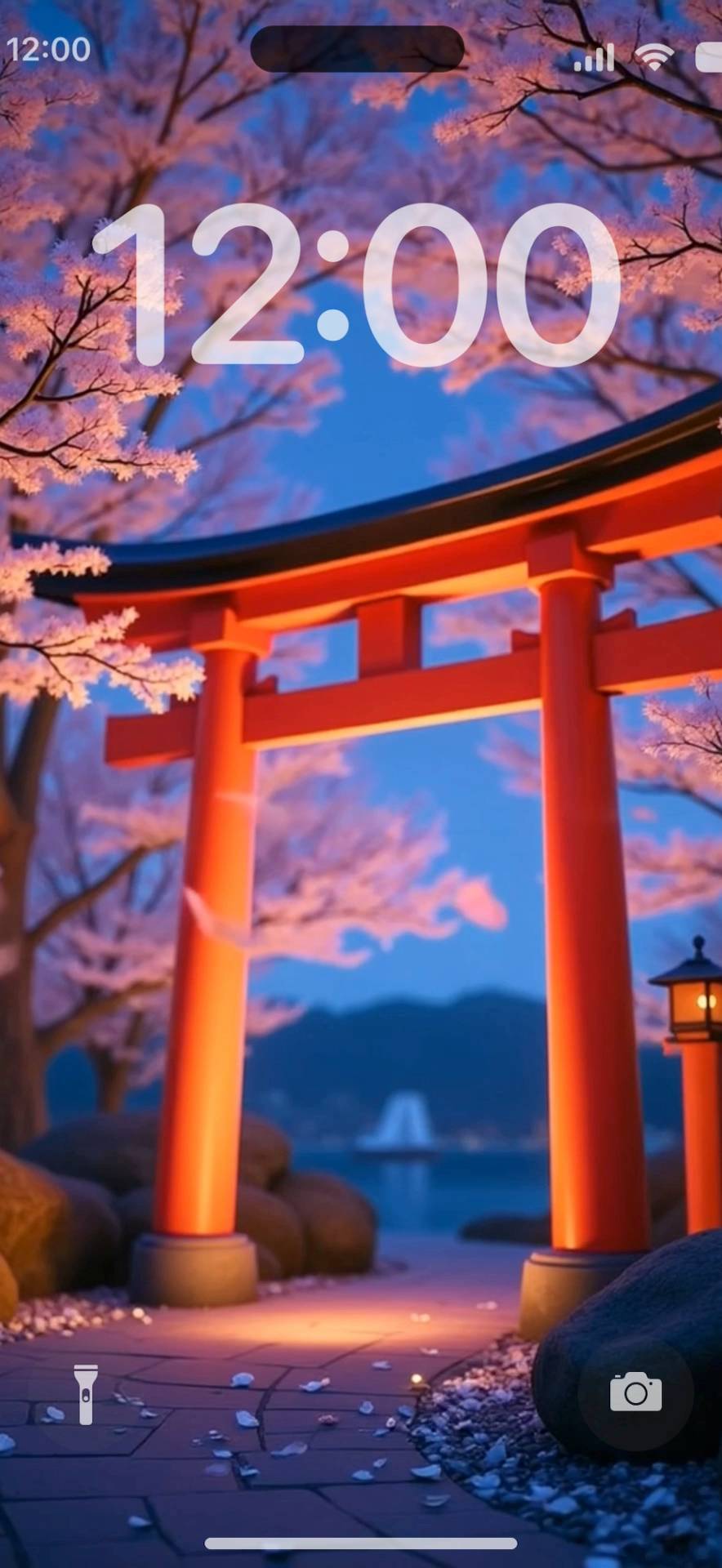 Sakura shrine Live Wallpaper[OseK474L6eZQIBFERGMh]