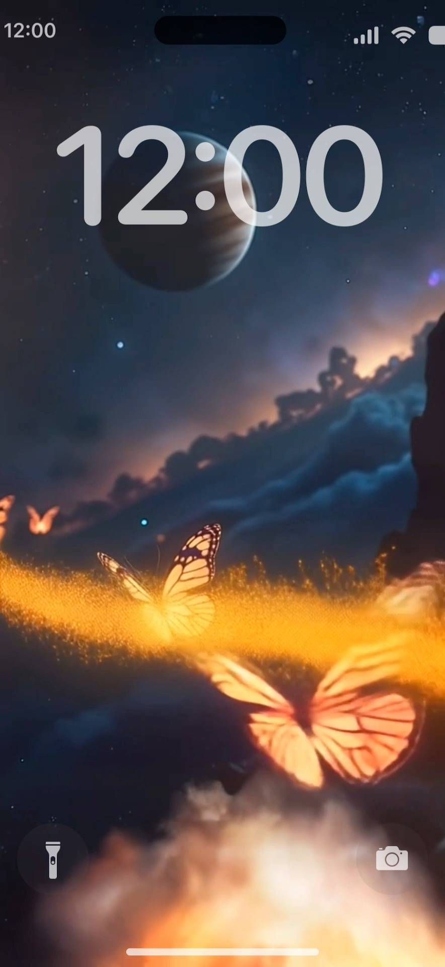 Butterfly Space 라이브 배경 화면[2w6nYCgh1DXuhJqOP5lC]