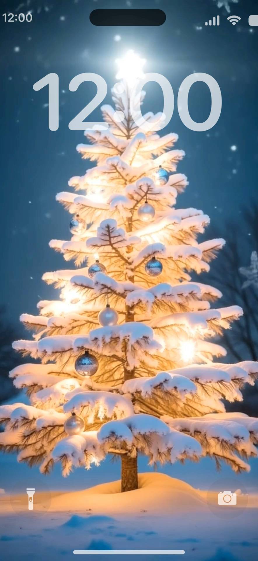 Winter Christmas Tree Live Wallpaper[yN3Cl7G1b4oIEphZEhKm]