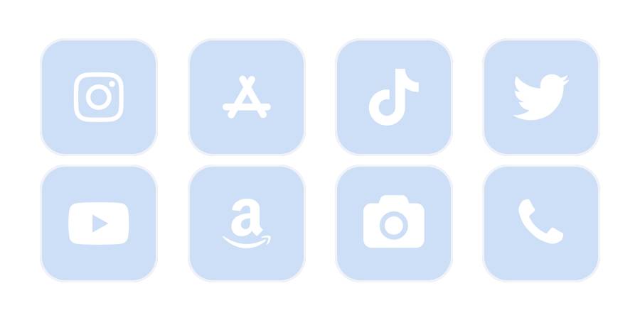 水色アイコン App Icon Pack[zWUdQGPoySE0ZSDkEovW]