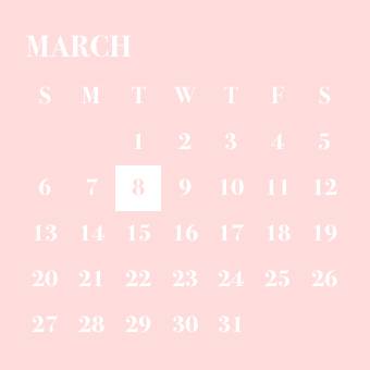 Calendar Widget ideas