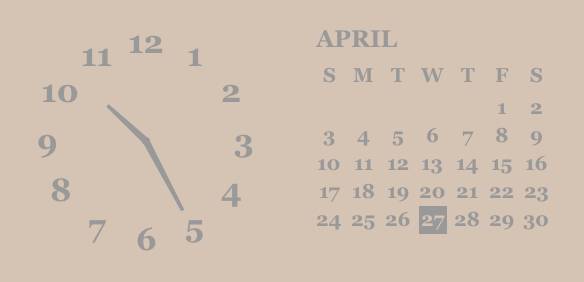 calendar ⌇ time Horloge Idées de widgets[XnVdFNghNTHLykuOYUZ4]