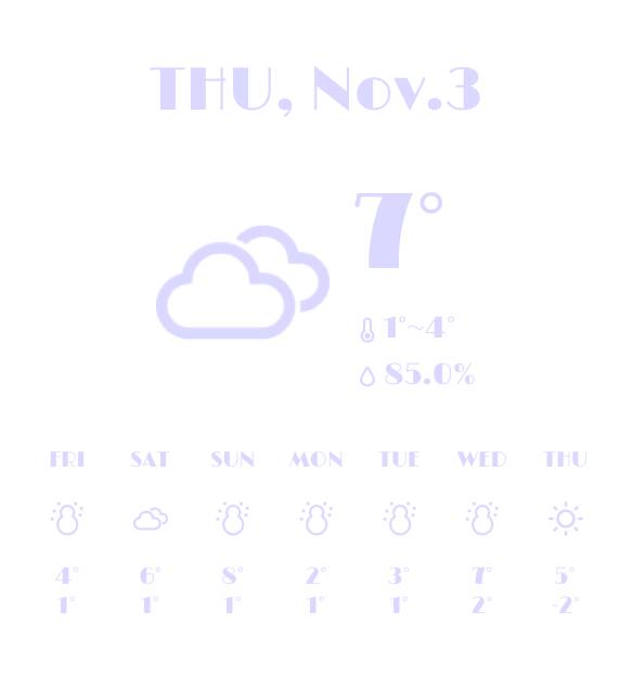 天気 Cuaca Idea widget[8LyK3tnckFKY16Ym8SAq]