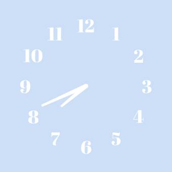 Clock Widget ideas[W6jzQxb3EXYncRdjhHQ0]