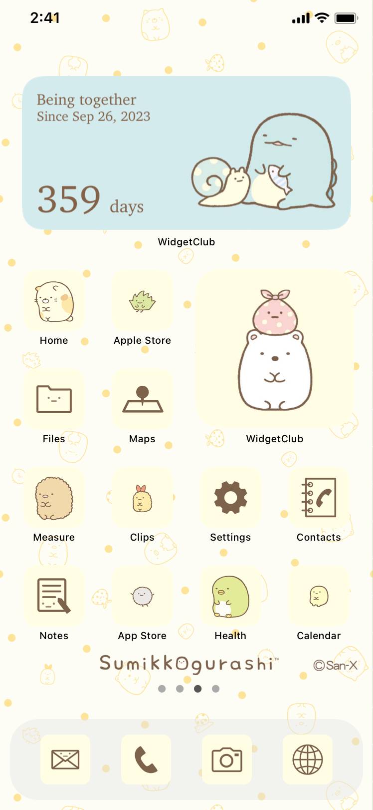 ＜すみっコぐらし公式きせかえ＞スタンダードデザインHome Screen ideas[NbWwzlAT4qzWG1vA0RCa]