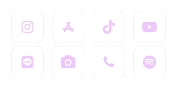 紫App Icon Pack[mdYeZi8y83FOWHX0Ez2j]