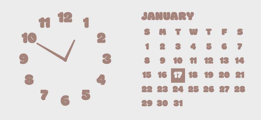 時計カレンダー Klok Widget-ideeën[ig7tS4SAkcwPU6W80RCL]