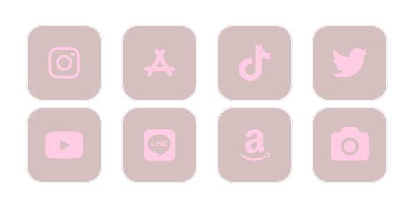 Pastel Pack d'icônes d'application[oYn5r1n9kKIbFrdXdQhc]