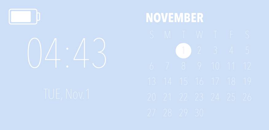 カレンダー Calendario Ideas de widgets[kbMc7DyLpJ61rAeII3K4]