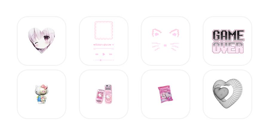Rózsaszín App Icon Pack[6T4kpuZgK0j1Si8HEOXQ]