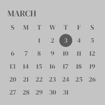 Calendar Widget ideas[xDW8sLH7eRdsIiO3BJTd]