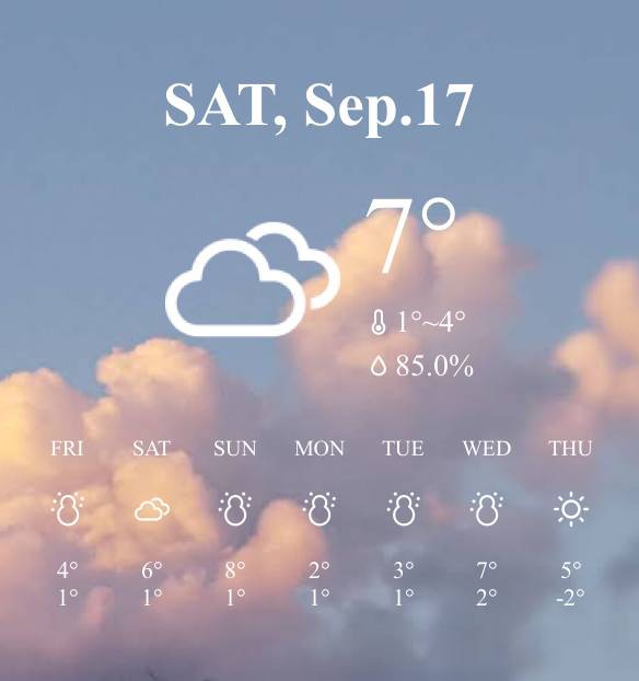 天氣 小部件的想法[HGCnLRsJ509e53oR6AIM]