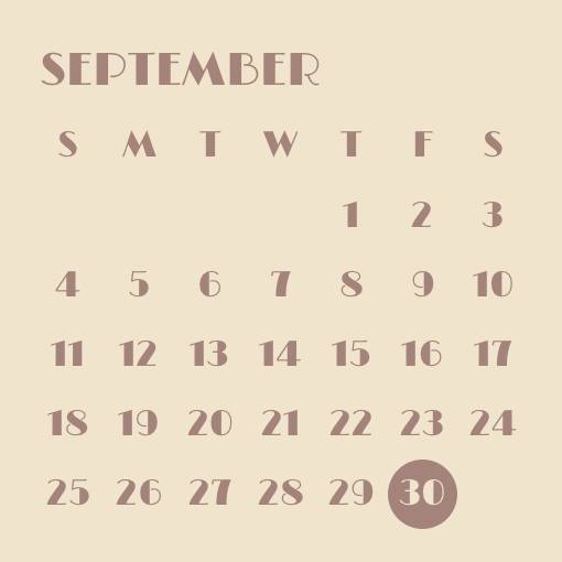 Calendario Ideas de widgets[7edDpStfnuwwqbGJrpcV]