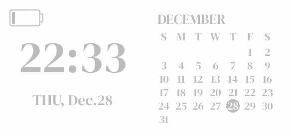 カレンダー時計 Calendario Idee widget[m48piDk9WwZZ1sOwNV52]