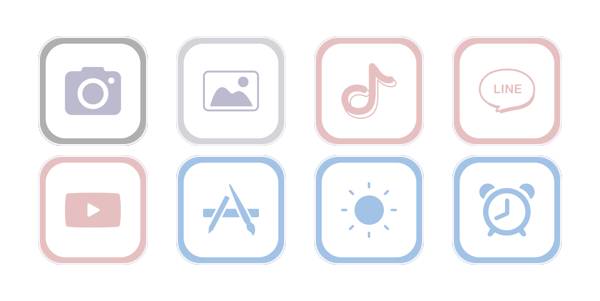 アイコン App Icon Pack[pNrNqxqoRXsjnJOcuOI0]