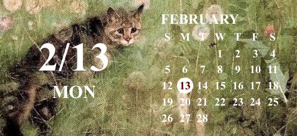 Cat Calendar** 달력 위젯 아이디어[xUeOMllhAIS31v2u9KHw]