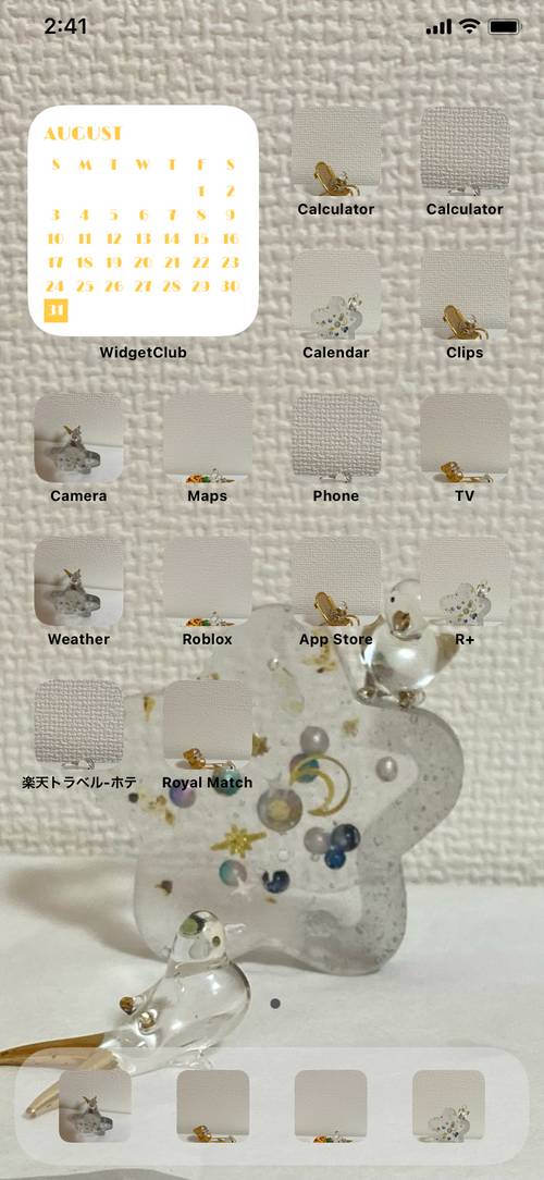 クリアカラー Home Screen ideas[WlbTvAjcbz6OjqNpD0xa]