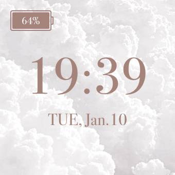 時計⌚ Temps Idées de widgets[0lmWzpb5DMPCCt6482gg]