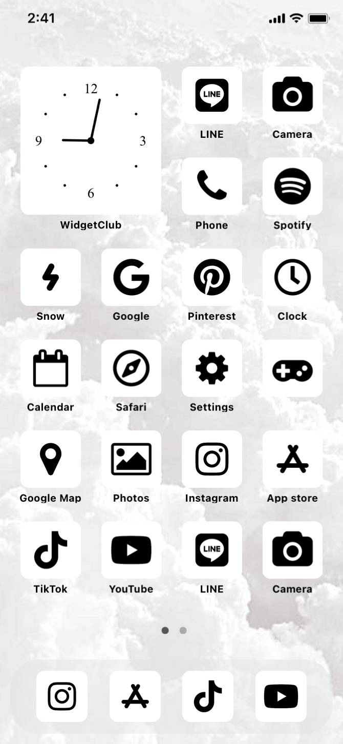WhiteHome Screen ideas[ebXCGNi8yxBcLY1h3672]