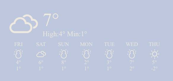 Weather Widget ideas[6bB7R3buqdkpLzSlES5P]