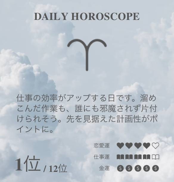 Horoscope Widget ideas[6bB7R3buqdkpLzSlES5P]