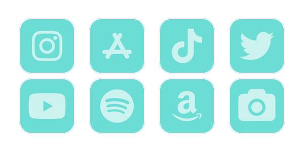 teal icons App Icon Pack[WKyU5kJAaMyRLL5cLq2o]