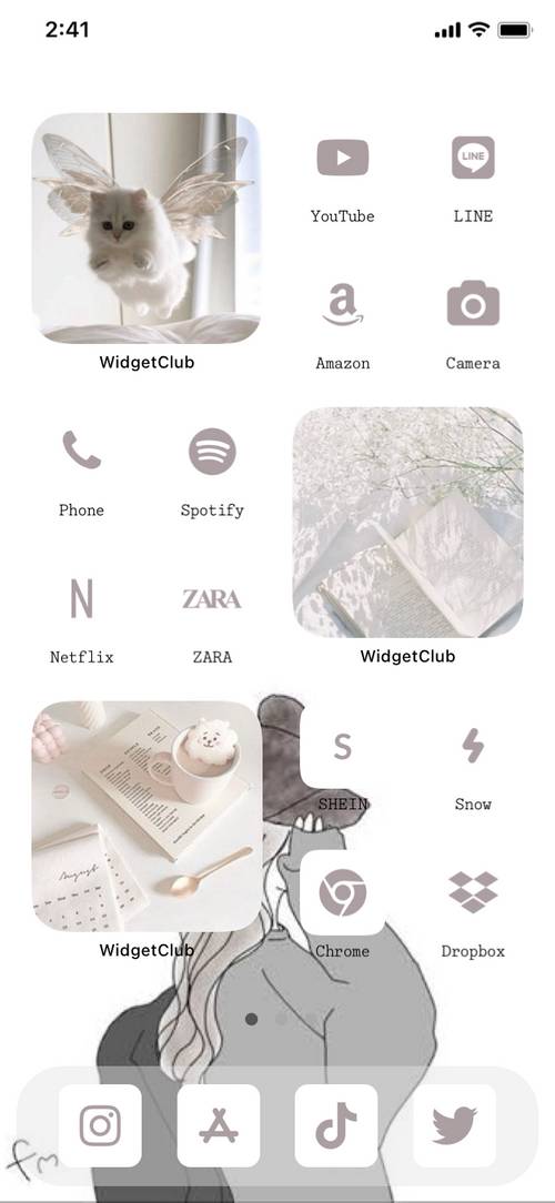 Simple Home Screen ideas[bo5BnJHMg3qCuNPuywdA]