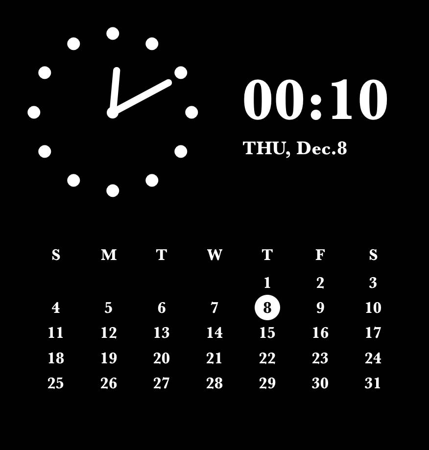 Simple Horloge Idées de widgets[84jgHz2nlLgeFxExxFDD]