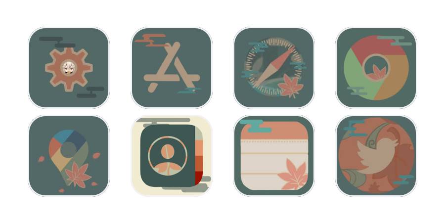 kaedehara kazuha icon set Pacote de ícones de aplicativos[Neg8Dmzgd1JUcFJz5uoR]