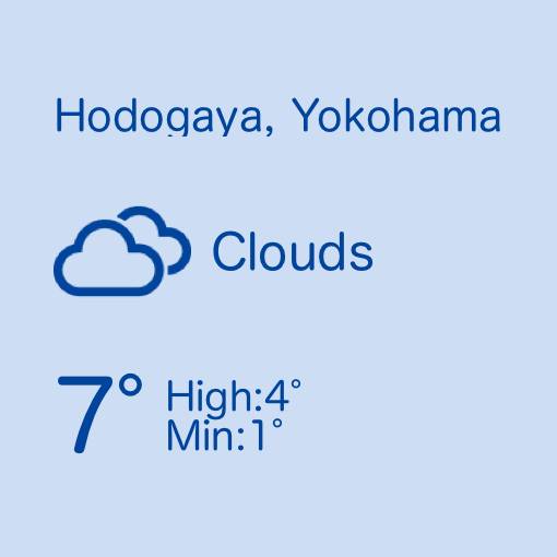 天気 Cuaca Idea widget[dX1niOc6hxp6VmJ16D0p]