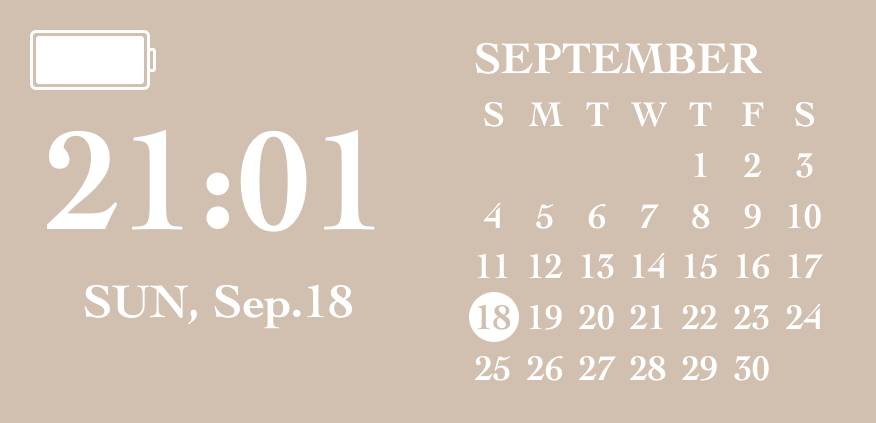 Simple Calendar Widget ideas[U2h5zriJ41TlHrvEcPld]