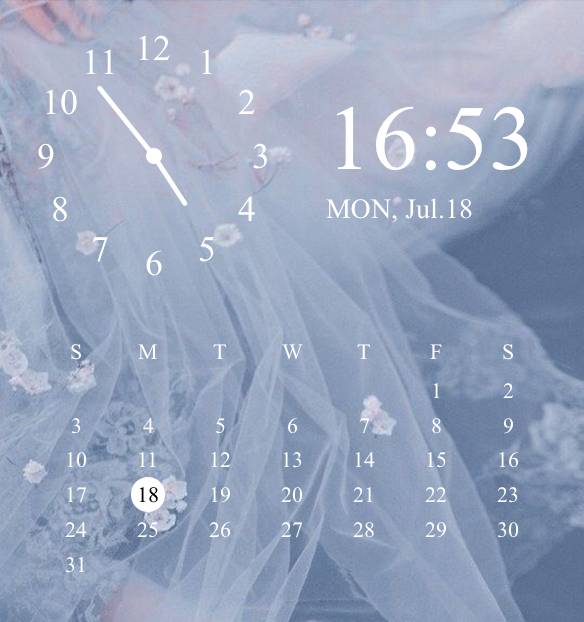 Clock Widget ideas[hWYM6GiohrTygILPMhND]