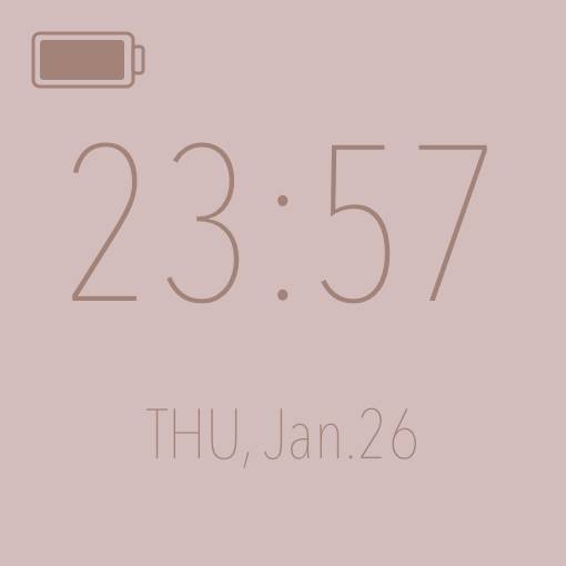 Hora Ideas de widgets[MY2vfsxIwgNcdf3u5C2m]