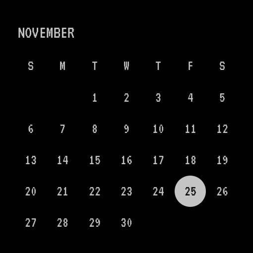 Calendar Widget ideas[6kIJZuxzvoelT4cx3d7E]