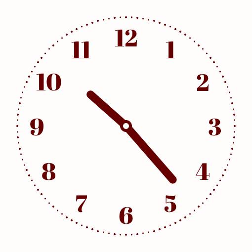 Clock Widget ideas[CVYZ8zzZXrFupChfxX87]