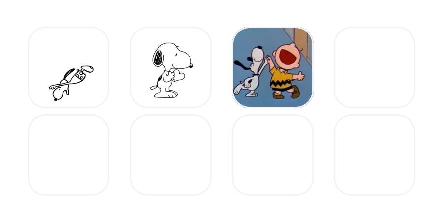素材配布中 スヌーピー アプリアイコン Iphone Android用 By Red Hook9543 22 08 17 21 25 Widgetclub