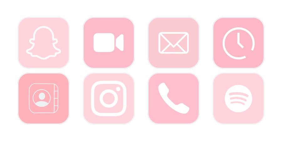pink icon set valentines pack #1 Uygulama Simge Paketi[lokw7TsWqWA51pCQN5A6]