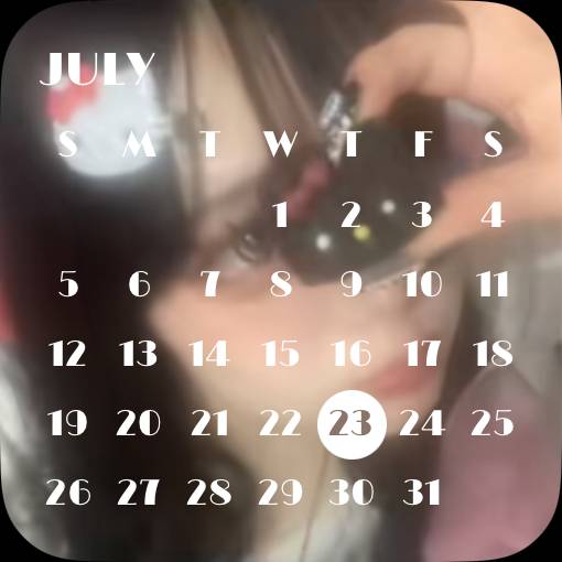 Summer Calendar Widget ideas[fNnyJQanwLyjqvtAvbSM]