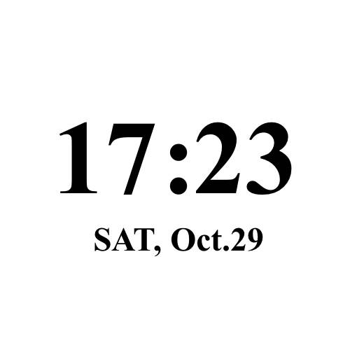 Time Widget ideas[plHYw7ch8Im3QSgISa6h]