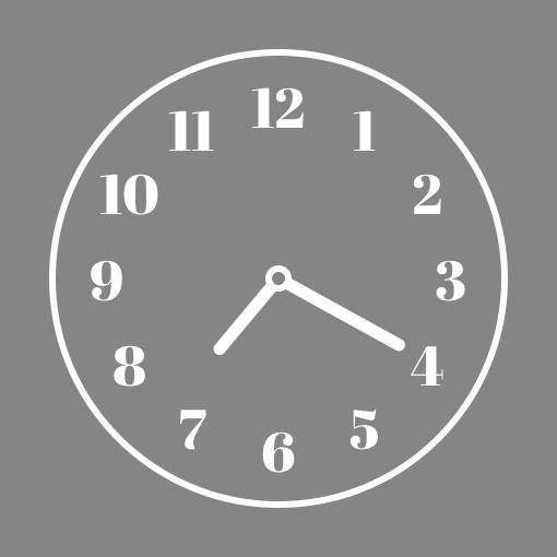 時計 Uhr Widget-Ideen[s3L8GocXegDcUlRYc4hU]