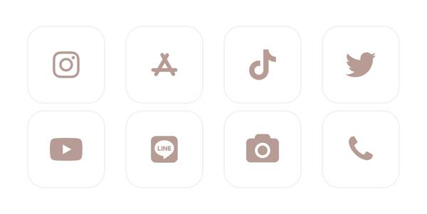 ブラウンPaquete de iconos de aplicaciones[utG2jU3IoiShetwnOSPO]
