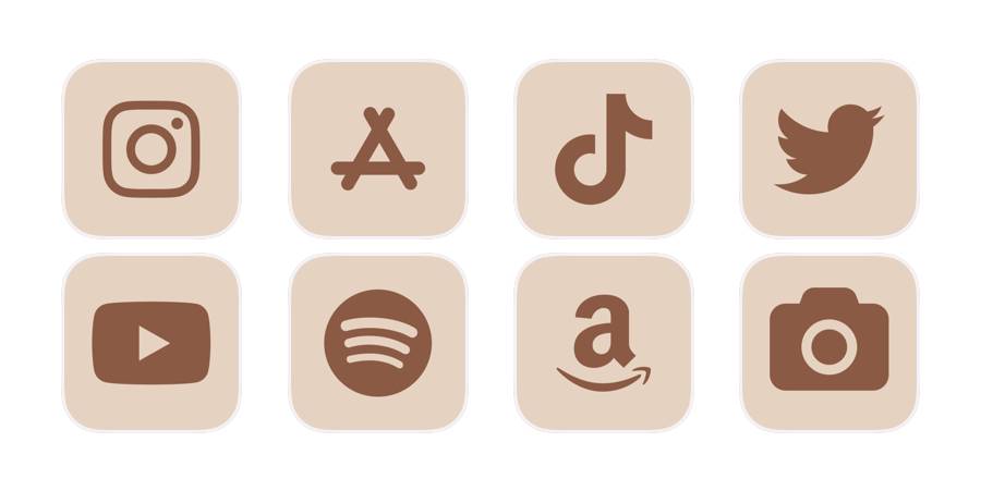 brown and beige App Icon Pack[qm5ydSrAuWkc2fa1zvfV]