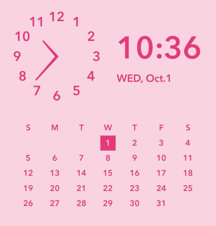 Clock Widget ideas[sig3O7o83vPHUOZOvdQy]
