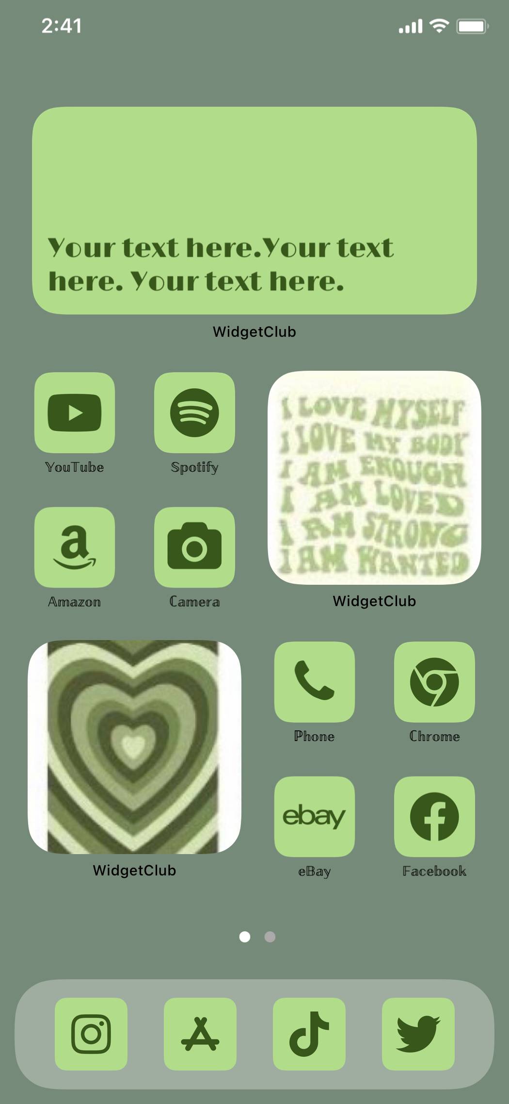 green 🐢Home Screen ideas[Rc4xSWua3qpDCWyW6jjA]