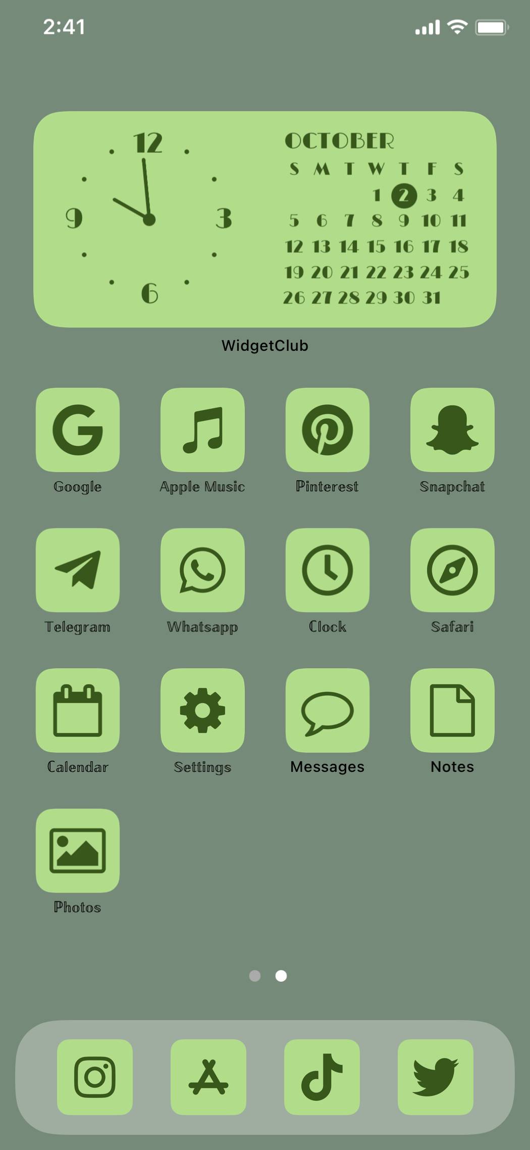 green 🐢Home Screen ideas[Rc4xSWua3qpDCWyW6jjA]