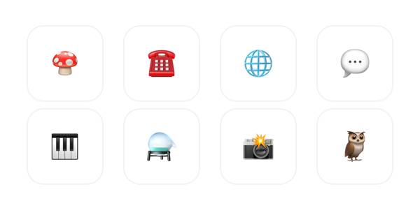 Simple Paquete de iconos de aplicaciones[q0pyDWk7CFaayrab36i1]