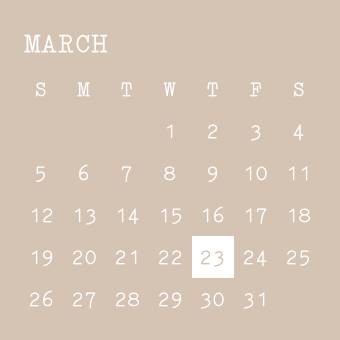 Calendar Widget ideas[tatBEnYZyKkZrWAGz8xz]