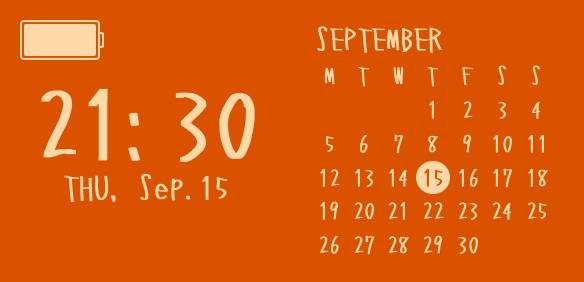 timw and date Calendar Widget ideas[qvSqypsWfVTL3w0XZF7t]