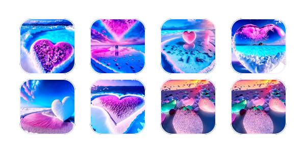 Purple Heart Pacote de ícones de aplicativos[OYFg4PvPB3hl1FQlSjrp]